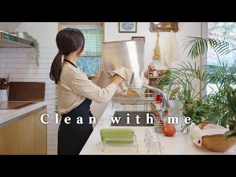 Vlogㅣ반짝이는 주방을 만드는 9년차 주부의 주방 청소팁 & 살림템 ✨ㅣClean with me