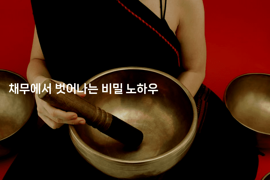 채무에서 벗어나는 비밀 노하우-해피팁